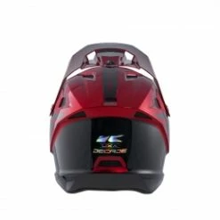 Marque Casque Intégral Kenny® DECADE GRAPHIC SMASH - Rouge -VTT Soldes Magasin casque decade graphic smash red 2