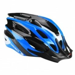 Marque Casque Vélo Ges® Rocket - Bleu/Noir