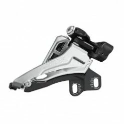 Marque Derailleur Vtt Avant Shimano Slx M7100 2X12 Collier Bas 31.8 À 34.9