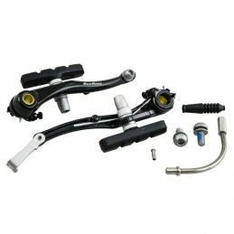 Marque Etrier Frein Vtt-City V-Brake Alu Sunrace Noir Arriere 110Mm Coude 135° 1 Marque Etrier Frein Vtt-City V-Brake Alu Sunrace Noir Arriere 110Mm Coude 135°