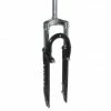 Marque Fourche Vtt 26 " M-W A Suspension Acier Ressort-Elastomere Noir Deb. 50Mm Pivot 240-130Mm Filete 1"-22.2 Interieur