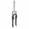 Marque Fourche Vtt 26 " M-W A Suspension Acier Ressort-Elastomere Pour V-Brake Et Disc Noir Deb. 50Mm Pivot 230-130Mm 1"1-8-25,4 Int