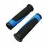 Marque Poignee Vtt Progrip 807 Double Densite Open End Noir-Bleu Light Diam 28 125Mm (Livre Avec Embouts) (Paire)(Paire)