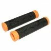 Marque Poignee Vtt Progrip 808 Noir-Orange Fluo Ø22Mm L120Mm (Paire)