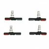 Marque Porte Patin Frein Vtt A Vis Deporte Newton 72mm Rouge/Gris/Noir Type Shimano (2 Paires)