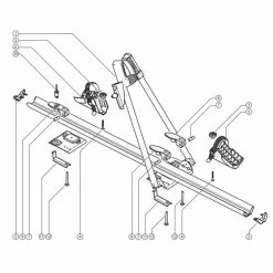 Porte-vélo De Toit Menabo Juza -VTT Soldes Magasin porte velo de toit juza 3