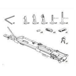 Porte-vélo De Toit Thule UpRide 599 15 Porte-vélo De Toit Thule UpRide 599 -VTT Soldes Magasin porte velo de toit thule upride 599 7
