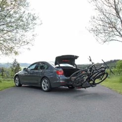 Porte-vélos MFT Compact 2E+1 Pour 2 Vélos Extensible à 3 -VTT Soldes Magasin porte velos mft compact 2e1 pour 2 velos electriques 8