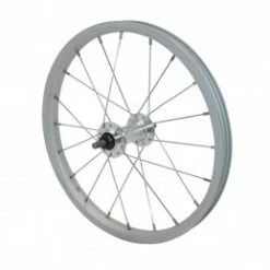 Marque Roue Vtt 16" Avant 16X1,75 Alu Moy Acier Axe Plein (Vendu Sans Ecrou 9X100)