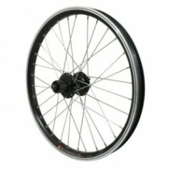 Marque Roue Vtt 20" Arr. Kargo Disc VAE E-Bike Alu Noire Dbl Paroi Moyeu Shimano M475 Disc 6 Trous Cass. 10-9-8 Vit. Renforce R. Inox