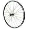 Marque Roue Vtt 26" Combo Avant Noir Renforce V-Brake Moy Shimano Tx800 Jante Double Paroi Avec Oeillets-Rayonnage Inox